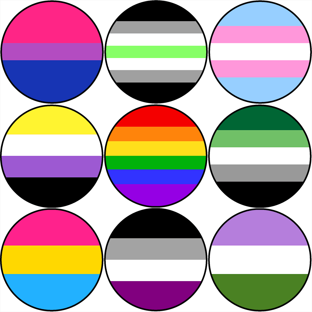 Pride Button Templates